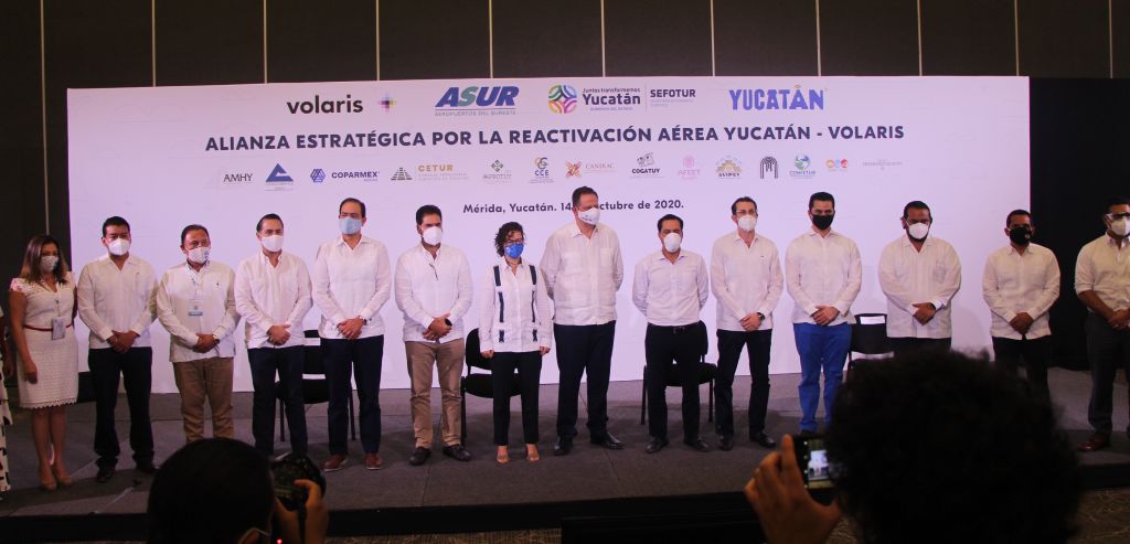 Alianza estratégica de Yucatán y Volaris