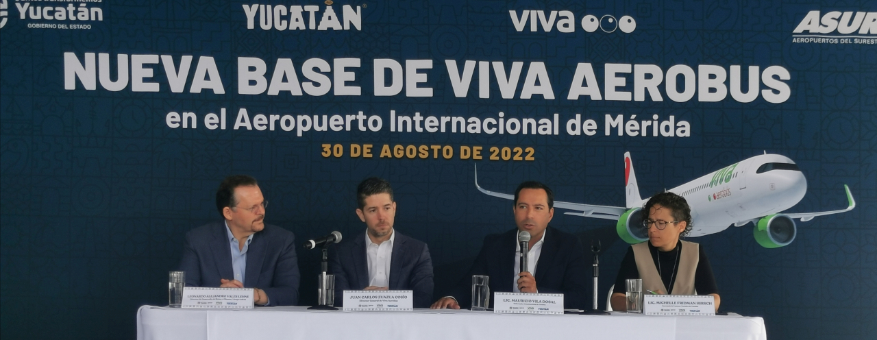 Viva Aerobus anunció la apertura de su quinta base de operaciones